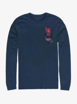 Marvel Spider-Man: Into The Spider-Verse Spider Ham Womens Long-Sleeve T-Shirt