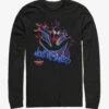 Marvel Spider-Man: Into The Spider-Verse Spidey Explosion Womens Long-Sleeve T-Shirt