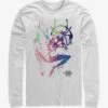 Marvel Spider-Man: Into The Spider-Verse Water Spidey Womens Long-Sleeve T-Shirt