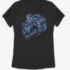 Marvel Avengers: Endgame Cap Blue Shot Womens T-Shirt