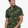 Star Wars Boba Fett Volcano Woven Button-Up - BoxLunch Exclusive