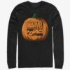 Marvel Pumpkin Logo Long-Sleeve T-Shirt