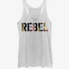 Star Wars Episode IX The Rise Of Skywalker Rebel Simple Womens Tank Top