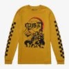 Demon Slayer: Kimetsu No Yaiba Checkered Long Sleeve T-Shirt - BoxLunch Exclusive