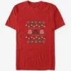 Star Wars Empire Christmas Pattern T-Shirt