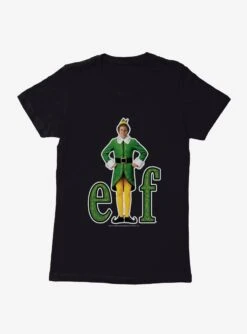 Elf Classic Logo White Trace Womens T-Shirt