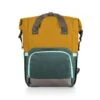 On The Go Roll-Top Mustard Cooler Backpack