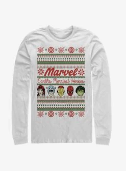 Marvel Avengers Merriest Heroes Long-Sleeve T-Shirt