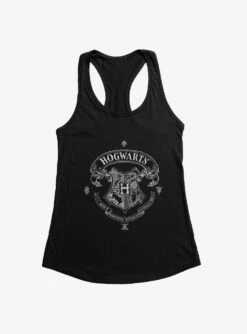 Harry Potter Hogwarts Shield Outline Womens Tank