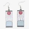 Demon Slayer: Kimetsu No Yaiba Hanafuda Replica Earrings