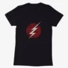 DC Comics The Flash Distressed Bolt Womens T-Shirt