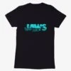 Jaws Script Ocean Imagery Womens T-Shirt