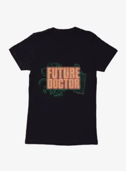 Doctor Who Thirteenth Doctor Future Doctor Graffiti Womens T-Shirt