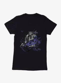 Doctor Who TARDIS Implode Womens T-Shirt