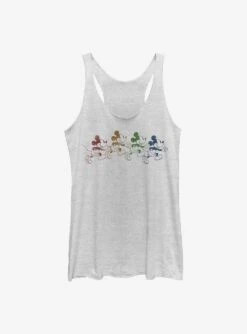 Disney Mickey Mouse Walk Womens Tank Top