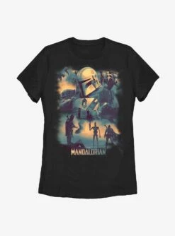 Star Wars The Mandalorian The Child Mando Memory Womens T-Shirt