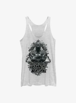 Marvel Black Panther Triangles Womens Tank Top