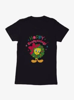 Looney Tunes Holiday Happy Everything Womens T-Shirt