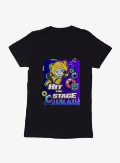 Transformers Hit The Stage Womens T-Shirt