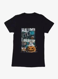 Minions Halloween Laboratory Womens T-Shirt