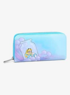 Loungefly Disney Alice In Wonderland Bottle Ride Wallet - BoxLunch Exclusive