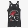 Disney Hercules Relationship On Fire Womens Tank Top