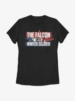 Marvel The Falcon And The Winter Soldier Spray Paint Womens T-Shirt