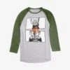 Avatar: The Last Airbender Momo And Appa Battle Raglan