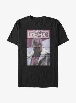 Marvel The Falcon And The Winter Soldier Zemo Poster T-Shirt