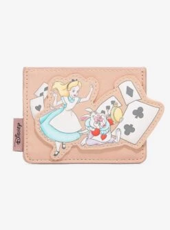 Loungefly Alice In Wonderland Alice & Wonderland Friends Cardholder - BoxLunch Exclusive