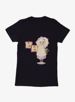 Holly Hobbie Umbrella Womens T-Shirt
