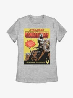 Star Wars The Mandalorian The Child Hang On Poster Womens T-Shirt