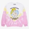 Sailor Moon Princess Serenity Messenger Of Love Tie-Dye Crewneck - BoxLunch Exclusive