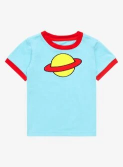 Nickelodeon Rugrats Chuckie Planet Toddler Ringer T-Shirt - BoxLunch Exclusive