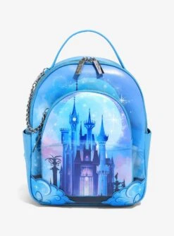 Danielle Nicole Disney Cinderella Night Time Castle Portrait Mini Backpack And Bag Set - BoxLunch Exclusive