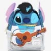 Loungefly Disney Lilo & Stitch Elvis Stitch Figural Mini Backpack - BoxLunch Exclusive