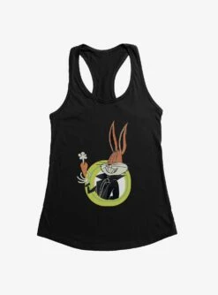 Looney Tunes Bugs Bunny Groovy Carrot Womens Tank Top