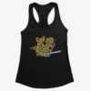 Teenage Mutant Ninja Turtles Working Together Womens Tank Top