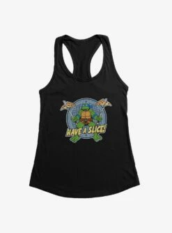Teenage Mutant Ninja Turtles Slice Of Sewer Pizza Womens Tank Top