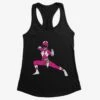 Mighty Morphin Power Rangers Pink Ranger Action Move Womens Tank Top