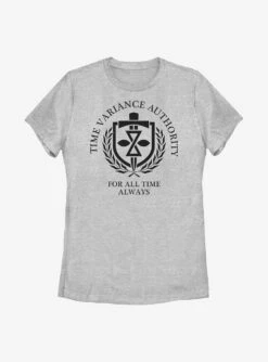 Marvel Loki Time Variance Authority For All Time Always Womens T-Shirt