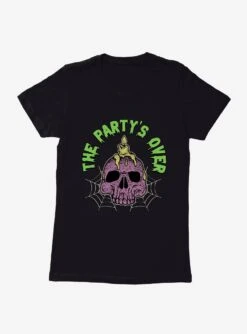 Halloween Party'S Over Womens T-Shirt