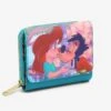 Loungefly Disney A Goofy Movie Roxanne & Max Kiss Small Zip Wallet - BoxLunch Exclusive