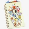 Disney Snow White And The Seven Dwarfs Group Watercolor Portrait Tab Journal - BoxLunch Exclusive