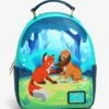 Loungefly Disney The Fox And The Hound Tod & Copper Playtime Mini Backpack - BoxLunch Exclusive