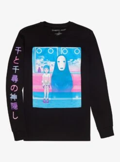 Studio Ghibli Spirited Away Chihiro & No-Face Train Ride Long Sleeve T-Shirt - BoxLunch Exclusive