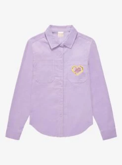 Pretty Guardian Sailor Moon Neo Queen Serenity & King Endymion Women’s Corduroy Overshirt - BoxLunch Exclusive