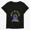 Halloween Rip Social Life Womens T-Shirt Plus Size