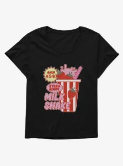 Strawberry Milk Yen Shakes Womens T-Shirt Plus Size