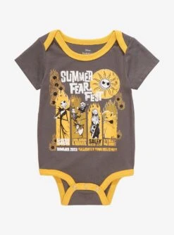 Disney The Nightmare Before Christmas Characters Summer Fear Fest Infant One-Piece- BoxLunch Exclusive